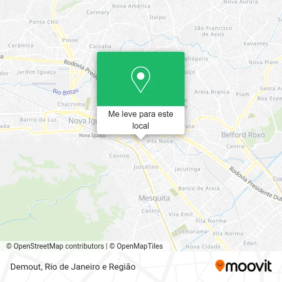 Demout mapa
