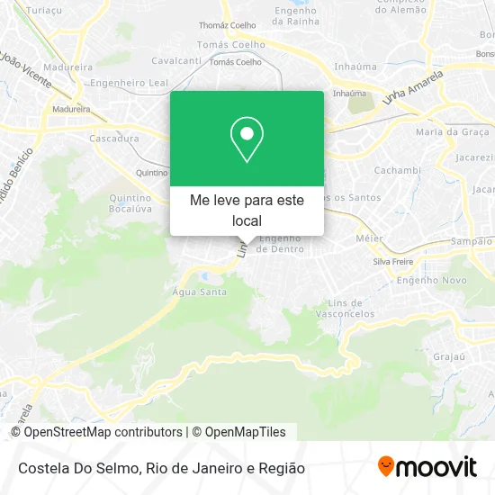 Costela Do Selmo mapa
