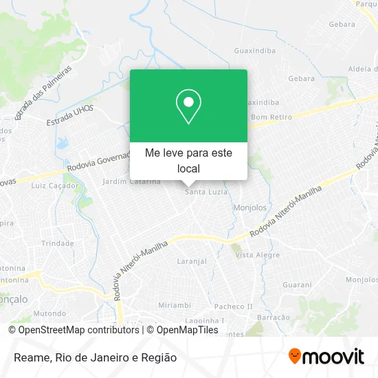 Reame mapa