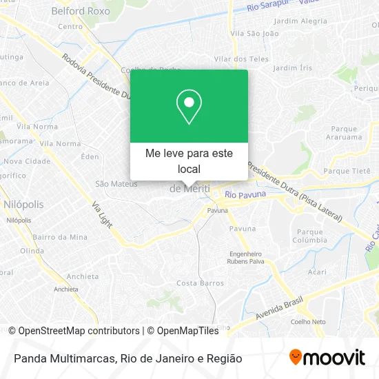 Panda Multimarcas mapa