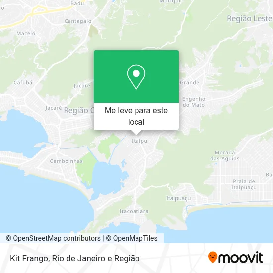 Kit Frango mapa