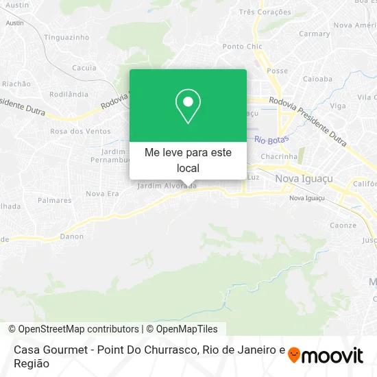 Casa Gourmet - Point Do Churrasco mapa
