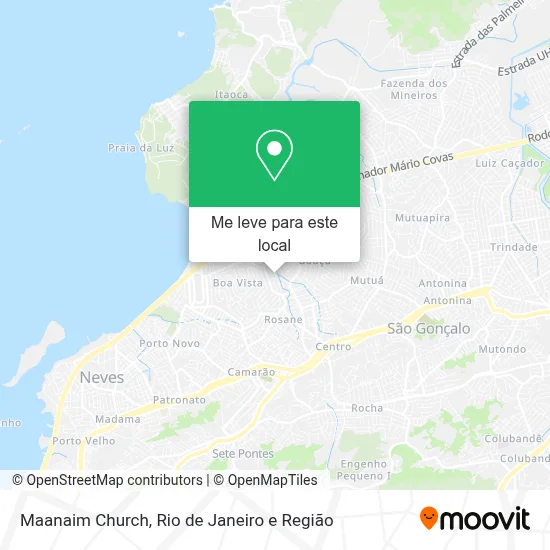Maanaim Church mapa