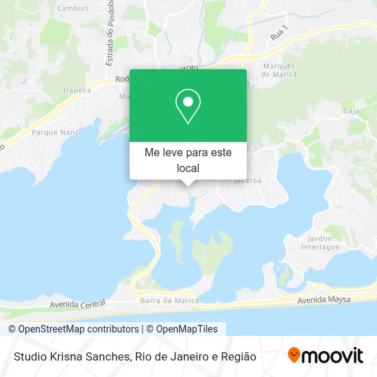 Studio Krisna Sanches mapa
