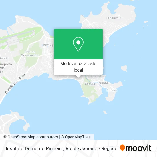 Instituto Demetrio Pinheiro mapa