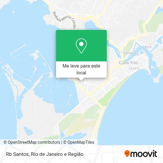 Rb Santos mapa