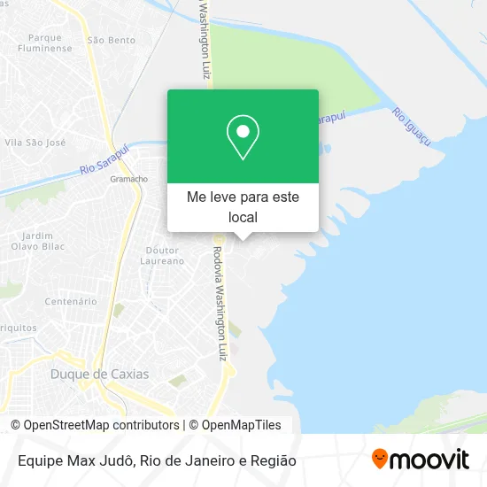 Equipe Max Judô mapa