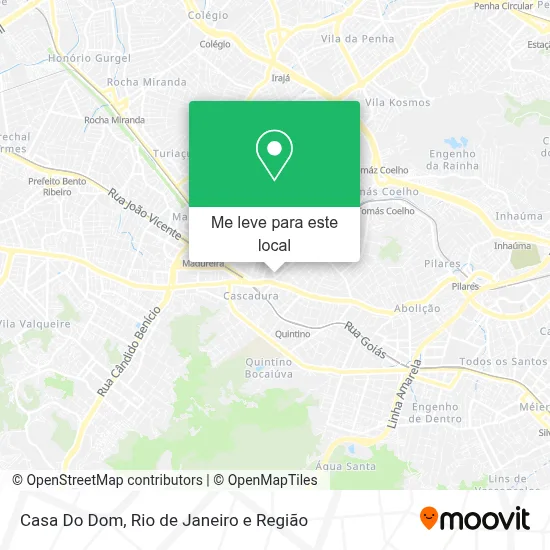 Casa Do Dom mapa