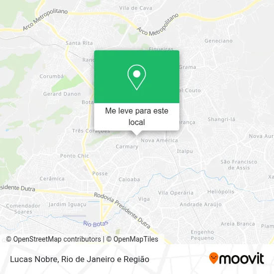 Lucas Nobre mapa