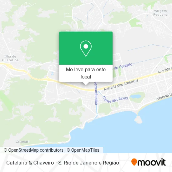 Cutelaria & Chaveiro FS mapa