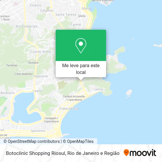 Botoclinic Shopping Riosul mapa