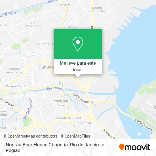 Nograu Beer House Choperia mapa