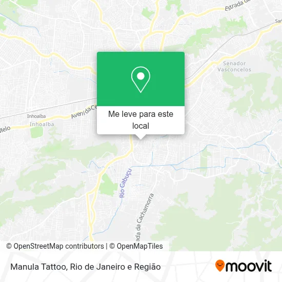 Manula Tattoo mapa