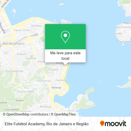 Elite Futebol Academy mapa