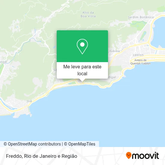 Freddo mapa