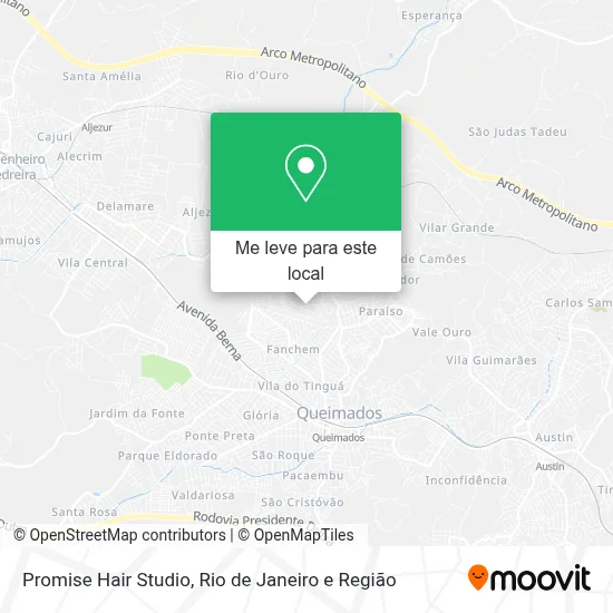Promise Hair Studio mapa