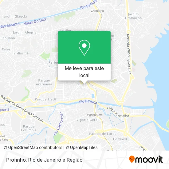 Profinho mapa