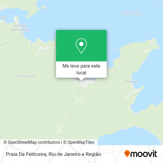 Praia Da Feiticeira mapa