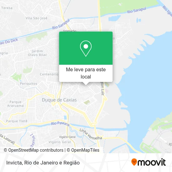 Invicta mapa