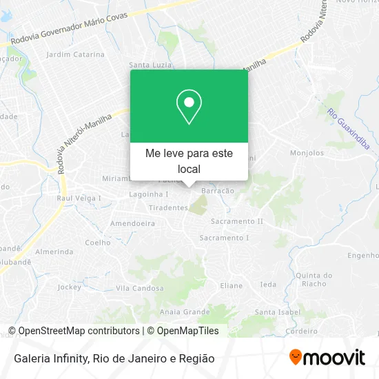 Galeria Infinity mapa