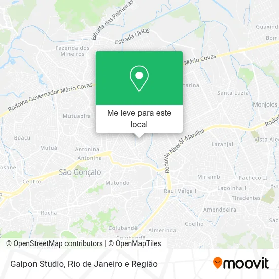 Galpon Studio mapa