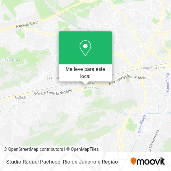 Studio Raquel Pacheco mapa