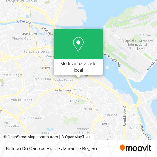 Buteco Do Careca mapa