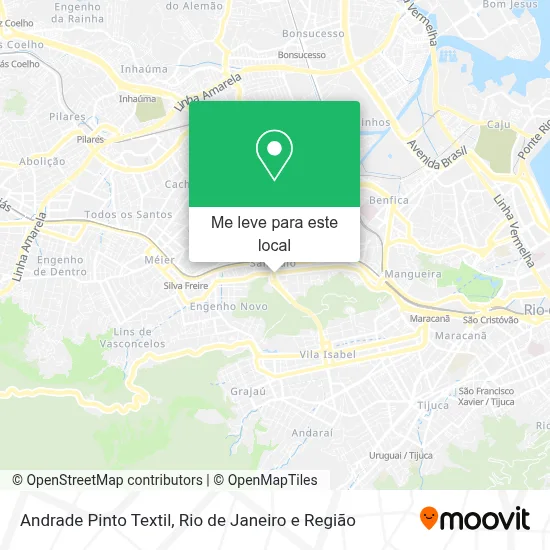 Andrade Pinto Textil mapa