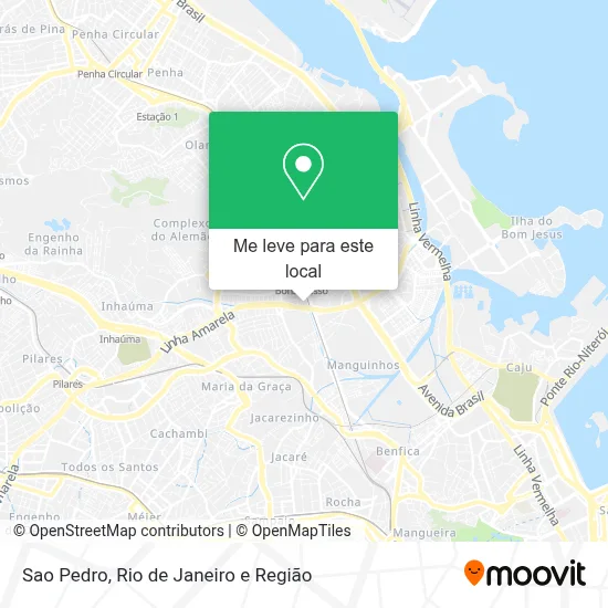 Sao Pedro mapa