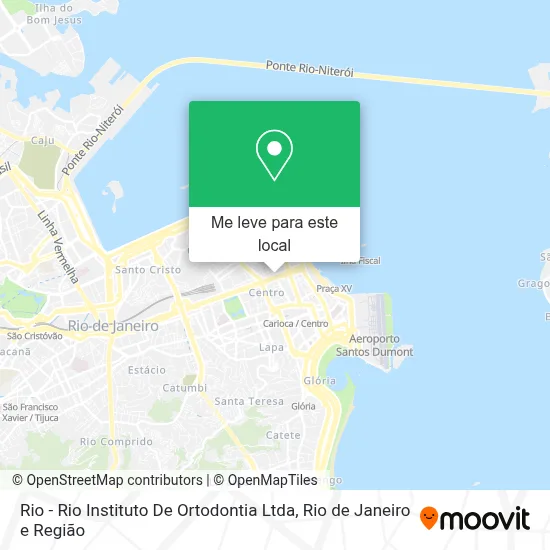 Rio - Rio Instituto De Ortodontia Ltda mapa