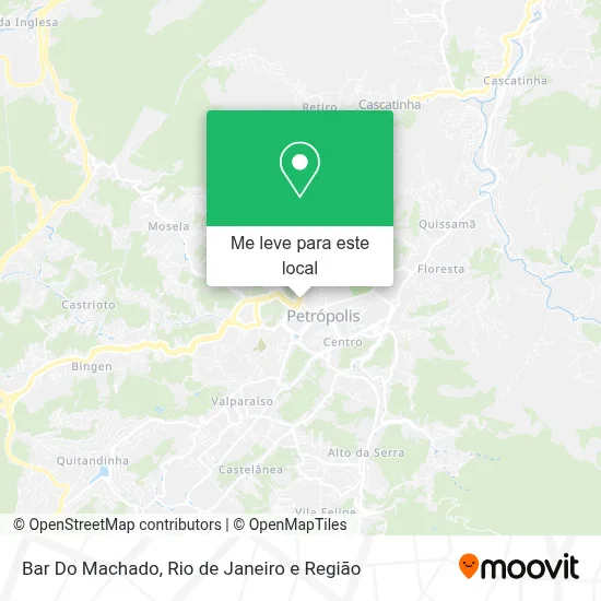 Bar Do Machado mapa