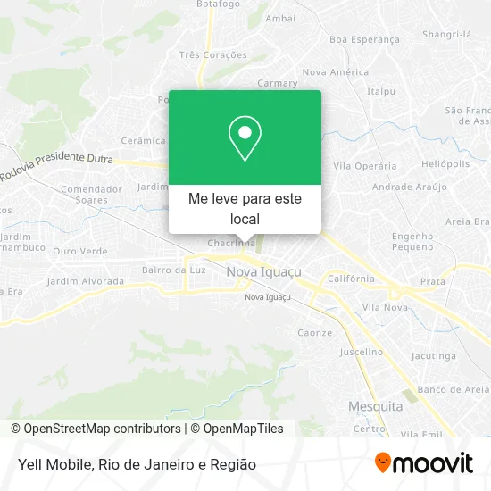 Yell Mobile mapa