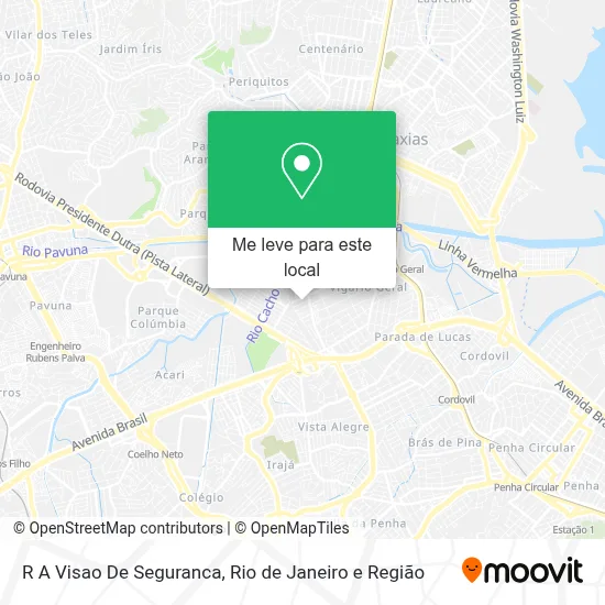 R A Visao De Seguranca mapa