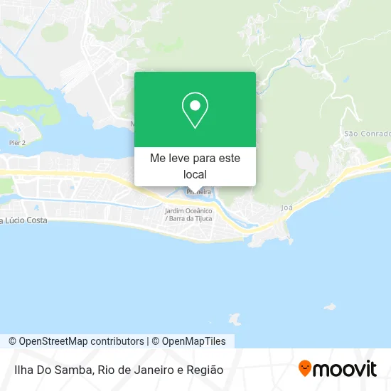 Ilha Do Samba mapa