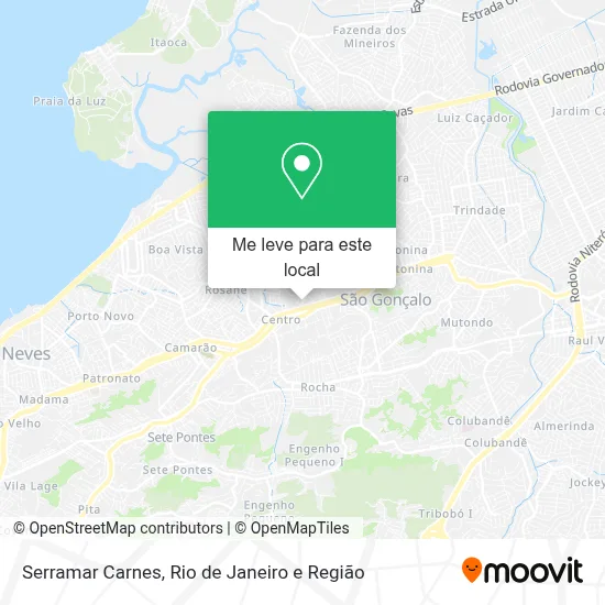 Serramar Carnes mapa