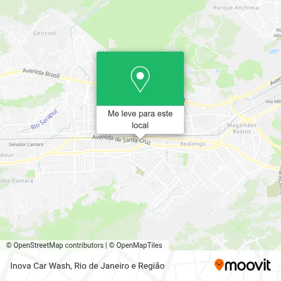 Inova Car Wash mapa