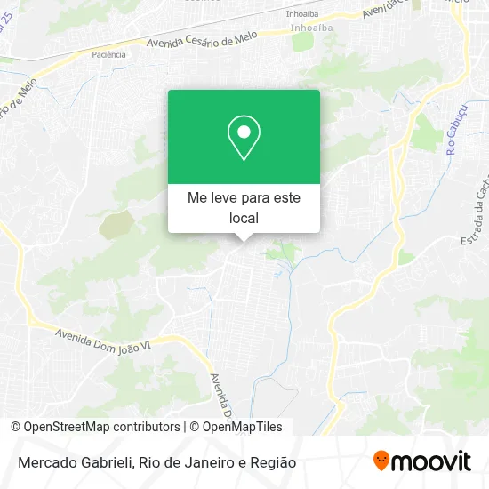Mercado Gabrieli mapa
