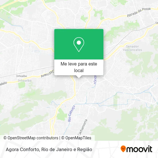 Agora Conforto mapa