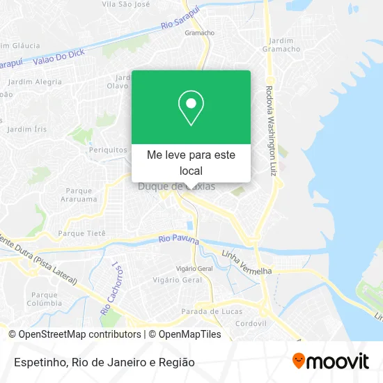 Espetinho mapa