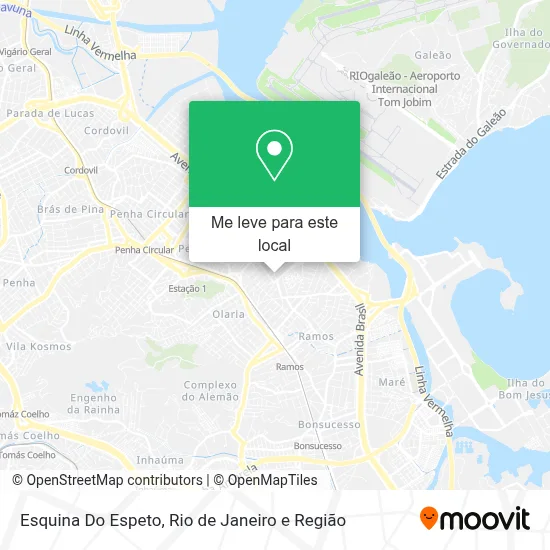 Esquina Do Espeto mapa