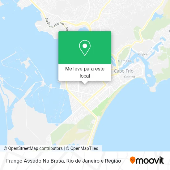 Frango Assado Na Brasa mapa