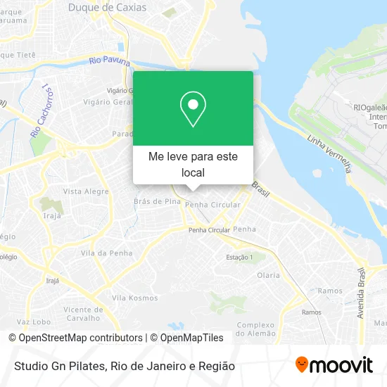 Studio Gn Pilates mapa