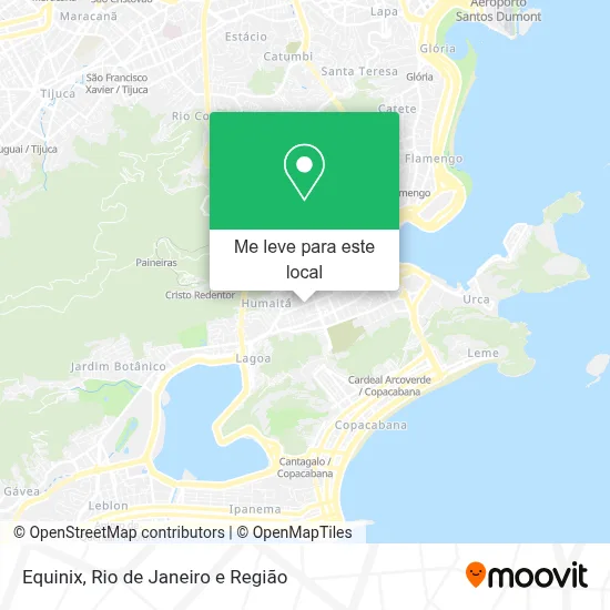 Equinix mapa