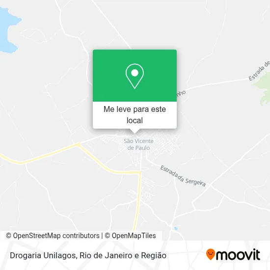Drogaria Unilagos mapa