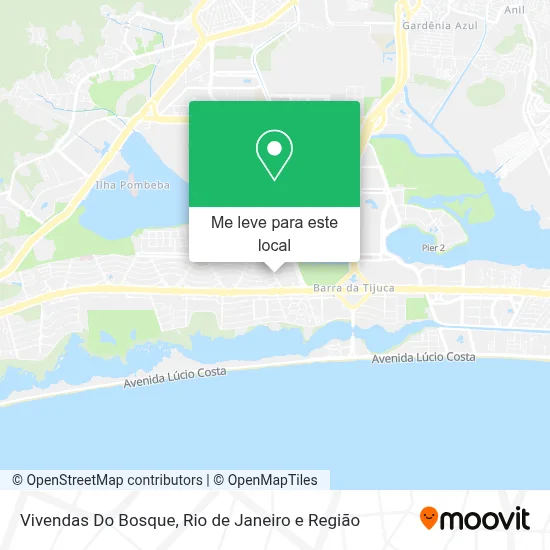 Vivendas Do Bosque mapa