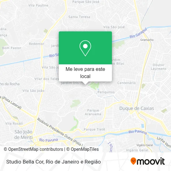Studio Bella Cor mapa
