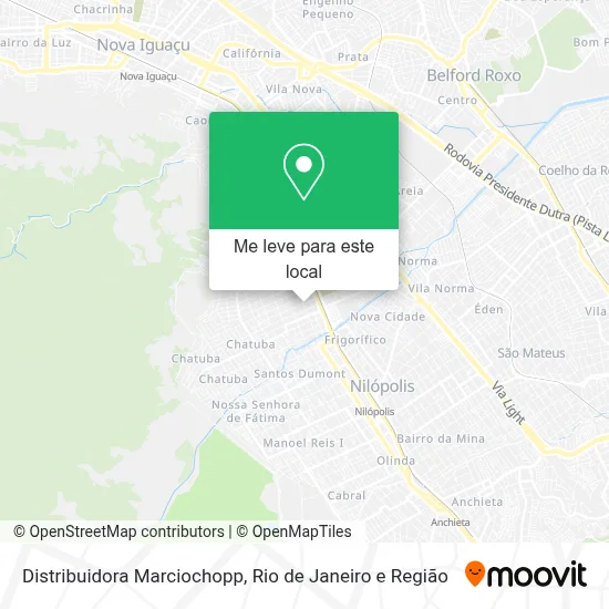 Distribuidora Marciochopp mapa