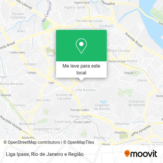 Liga Ipase mapa