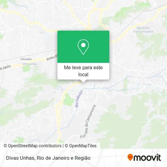 Divas Unhas mapa