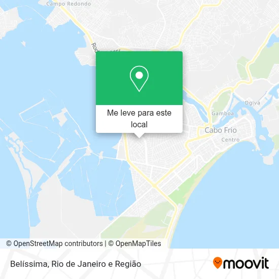Belíssima mapa
